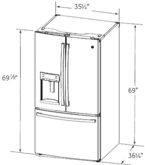 GE Profile PWE23KMKES - SUMINISTRO DE AGUA A LA MAQUINA DE HACER HIELO Y EL DISPENSADOR - 2
