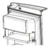 GE Profile PWE23KMKES - Drop down tray \* - 1