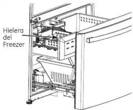 GE Profile PWE23KMKES - Máquina de hacer hielo (Disponible en modelos sin dispensador; también disponible como Kit IM para algunos modelos.) - 1