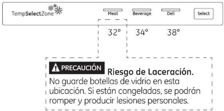 GE Profile PWE23KMKES - Acerca de climate zone (área climática) y del cajón con control de temperatura. - 2