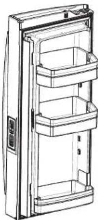 GE Profile PWE23KMKES - Bandeja desplegable \* (bandeja abierta) - 2