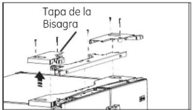 GE Profile PWE23KMKES - RETIRE LAS PUERTAS DEL REFRIGERADOR - 2