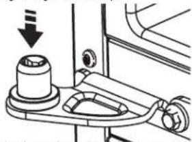 GE Profile PWE23KMKES - REMOVE THE REFRIGERATOR DOORS (cont) - 3