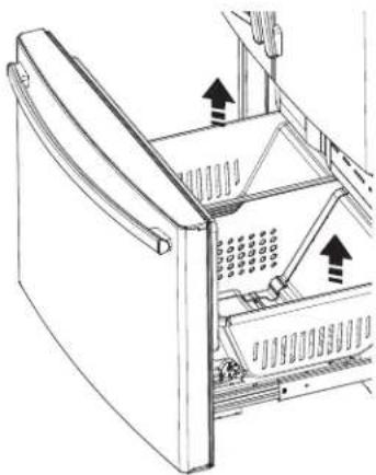 GE Profile PWE23KMKES - Recipiente No Ajustable en el Freezer - 1