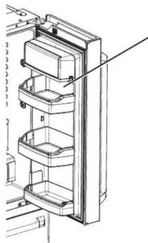 GE Profile PWE23KMKES - Non-Adjustable Dairy Bin\* - 1