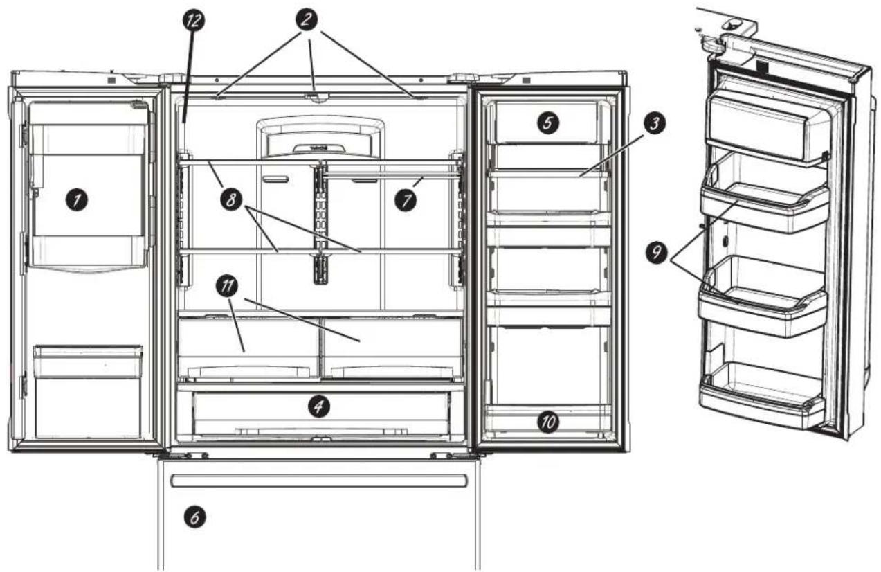 GE Profile PWE23KMKES - Refrigerantes - 2