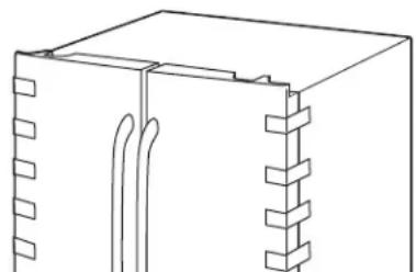 GE Profile PWE23KMKES - RETIRE LAS PUERTAS DEL REFRIGERADOR - 1
