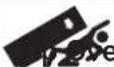 GE Profile PWE23KMKES - WARNING - 1