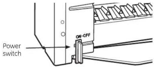 Power switch ON-OFF