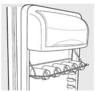 GE Profile PSS28KSHSS - To remove this type of shelf: - 1