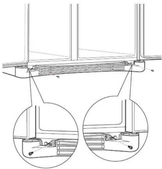 GE Profile PSS28KSHSS - REMOVE THE BASE GRILLE - 1