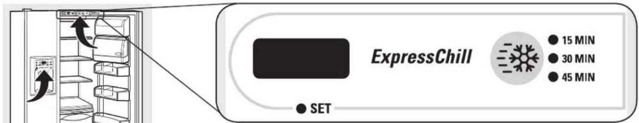 GE Profile PSS28KSHSS - Táctil LED de control del dispensador: - 1