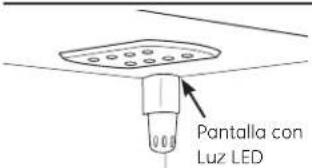 Pantalla con Luz LED