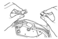 GE Profile PFE28PYNFS - REMOVE THE REFRIGERATOR DOORS (cont) - 2