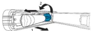 GE Profile PFE28PYNFS - Retrait de la cartouche filtrante ou du bouchon de dérivation - 1