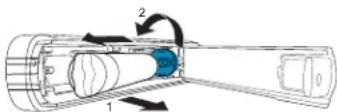 GE Profile PFE28PYNFS - Removing the Filter Cartridge/Bypass Plug - 1