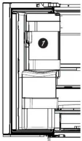 GE Profile PFE28PYNFS - Bac à glace de porte* - 2