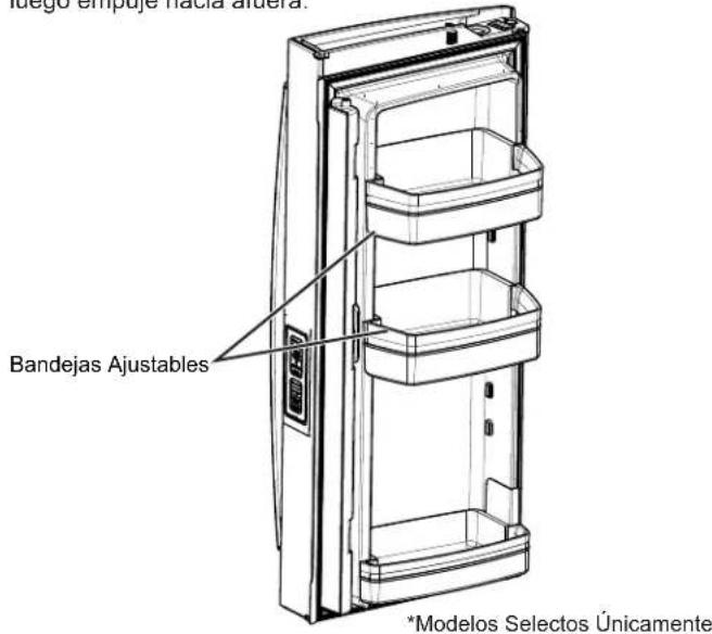 GE Profile PFE28PYNFS - MODELOS SIN DISPENSADOR - BANDEJAS AJJUSTABLES* - 1