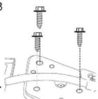 GE Profile PFE28PYNFS - REMOVE THE REFRIGERATOR DOORS (cont) - 6