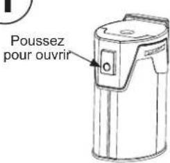 GE Profile PFE28PYNFS - Insérez la dosette K-Cup de Keurig dans l'infuseur. - 1
