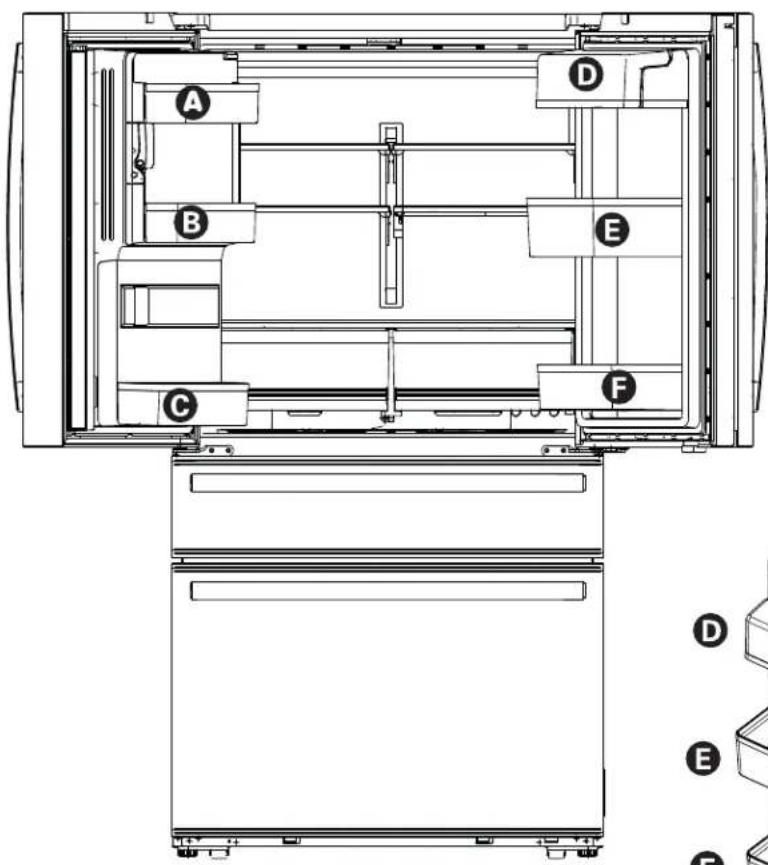 GE Profile PVD28BYNFS - Modelos de Cuatro Puertas - 2