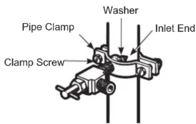 GE Profile PVD28BYNFS - TIGHTEN THE PIPE CLAMP - 1