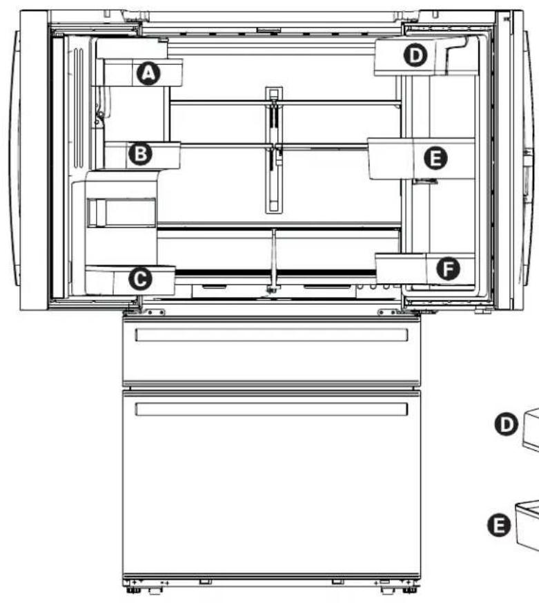 GE Profile PVD28BYNFS - Profile Four Door, Door-in-Door Models - 2