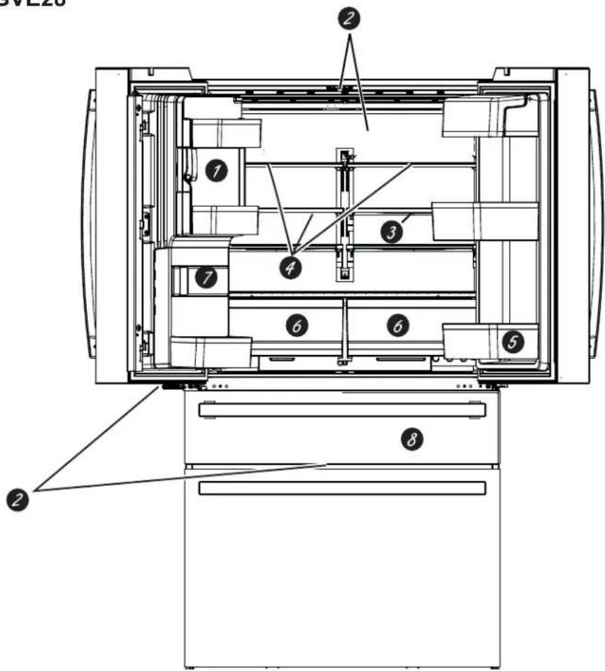 GE Profile PVD28BYNFS - Convertible drawer - 1