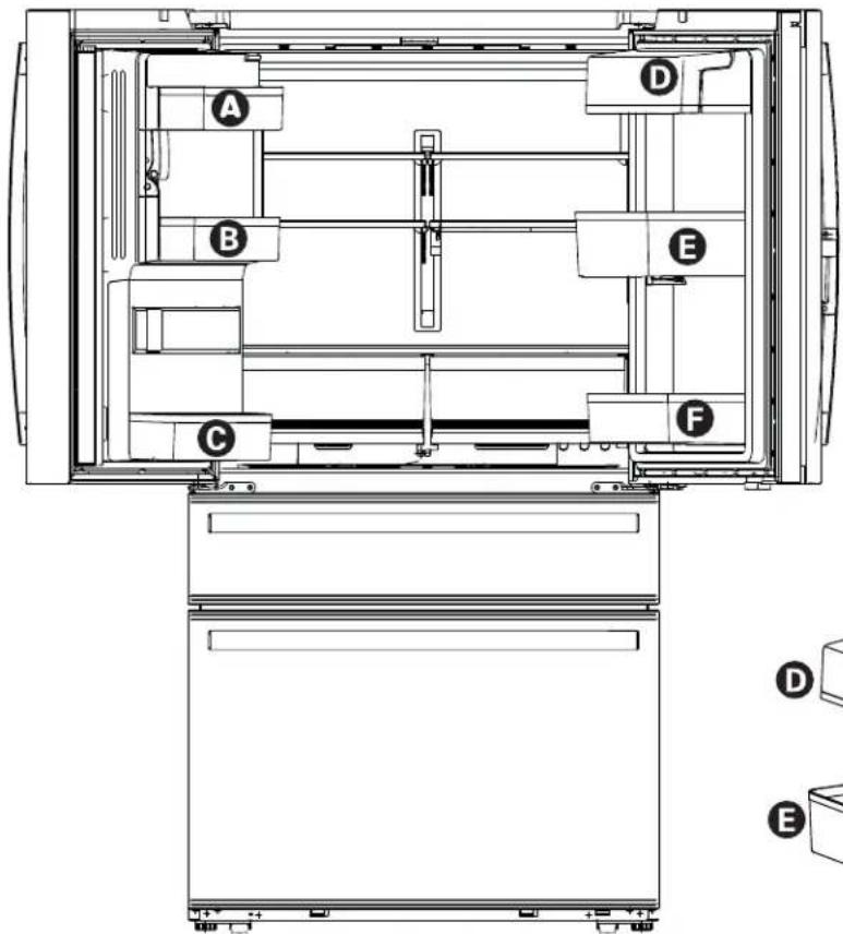 GE Profile PVD28BYNFS - INSTALLATION DU RÉFRIGÉRATEUR (suite) - 3