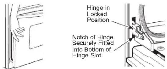 GE Profile PTS7000FNDS - Replacing the Oven Door - 1