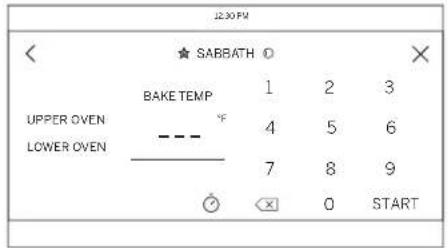 GE Profile PTS7000FNDS - Exit the Sabbath Mode - 2