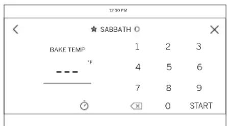 GE Profile PTS7000FNDS - Quitter le mode sabbat - 1