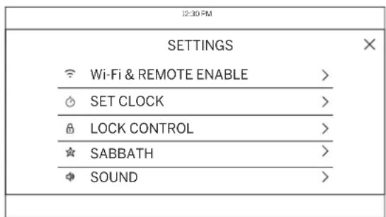 GE Profile PTS7000FNDS - Settings (Configuraciones) (Cont.) - 1