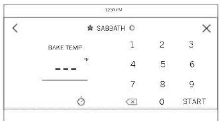 GE Profile PTS7000FNDS - Exit the Sabbath Mode - 1