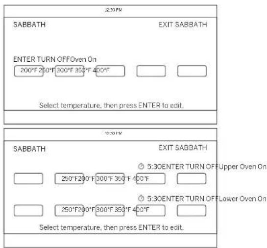 GE Profile PTS7000FNDS - Exit the Sabbath Mode - 3