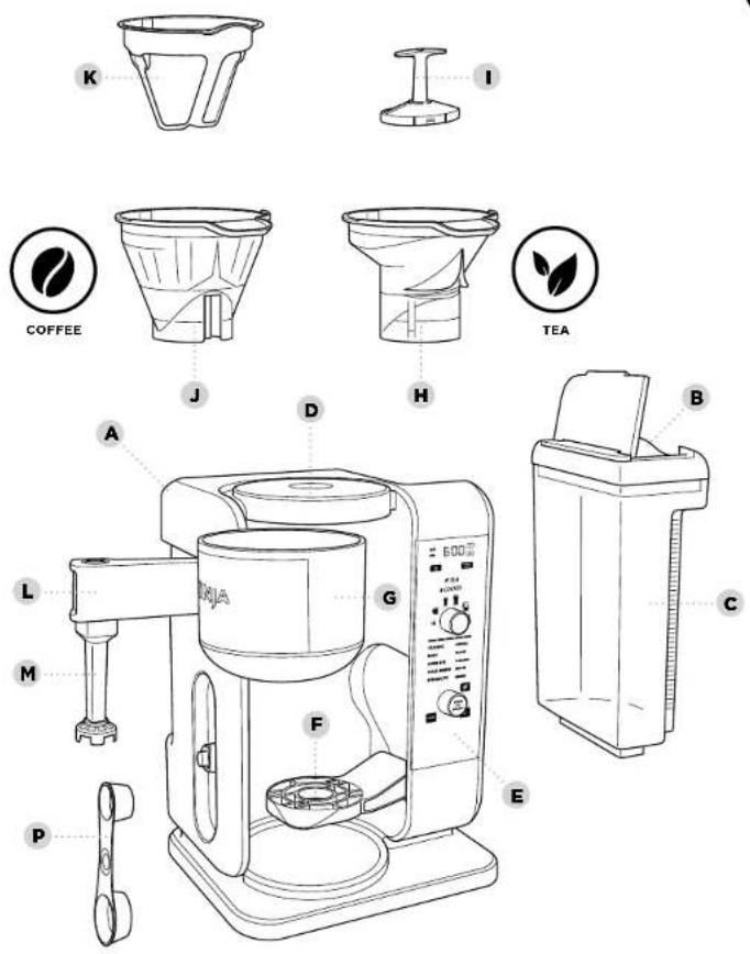 NINJA CP307 - PARTS - 2