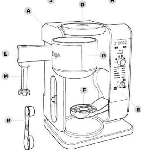 NINJA CP307 - NINJA HOT &amp; COLD BREWED SYSTEM - 7