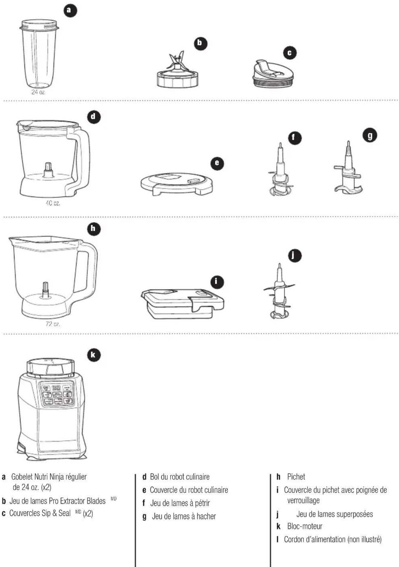 NINJA BL494 - ORDERING REPLACEMENT PARTS - 1