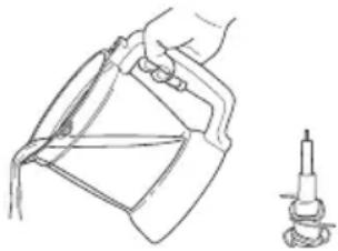 NINJA BL494 - WARNING: Chopping Blade Assembly is sharp and not locked in place. - 1