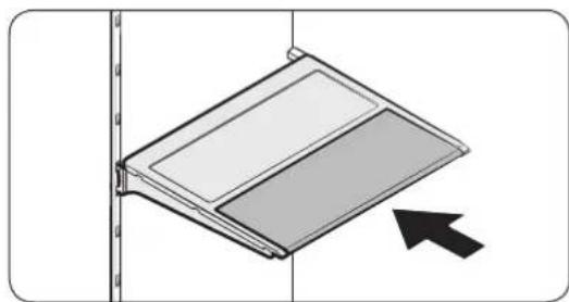 SAMSUNG RF28R6201SG - Foldable shelf - 1