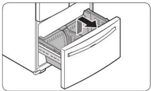 SAMSUNG RF28R6201SG - Cesta inferior - 1