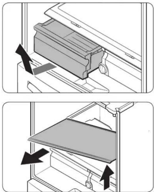 SAMSUNG RF28R7201SR - Vegetable shelf - 1