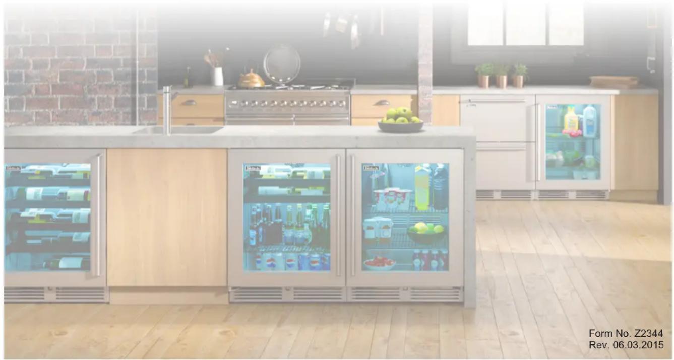 Perlick Signature Series HP15TS32RA - Guide d'utilisation et d'entretien - 1