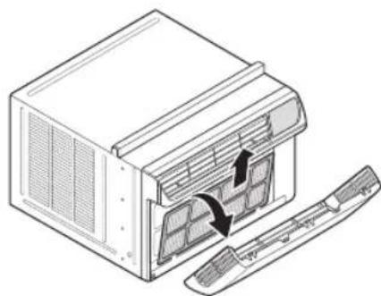 LG LW1517IVSM - Nettoyage du filtré à air - 2