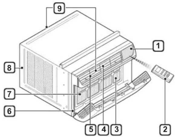 LG LW1517IVSM - Exterior Parts Interior Parts - 1