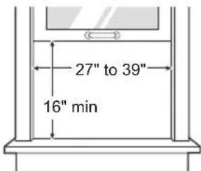 LG LW1517IVSM - Window Requirements - 1