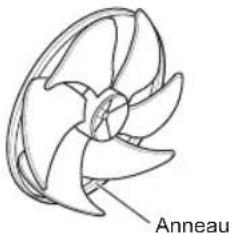 LG LW1517IVSM - Ventilateur chasse-goutte - 1