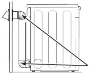 HAIER QFD15ESSNWW - ÉVACUATION DE LA SÉCHEUSE - 2
