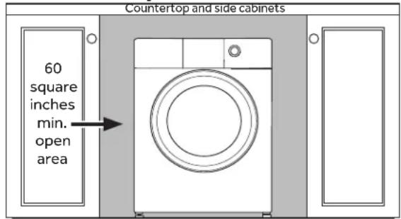 HAIER QFD15ESSNWW - UNDERCOUNTER INSTALLATION - 1
