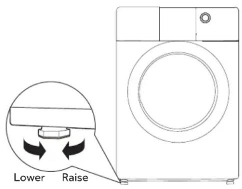 HAIER QFD15ESSNWW - LEVEL THE DRYER - 1
